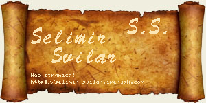 Selimir Svilar vizit kartica